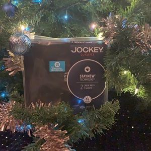 Jockey Men's LT Cotton Crew Neck 2-Pack